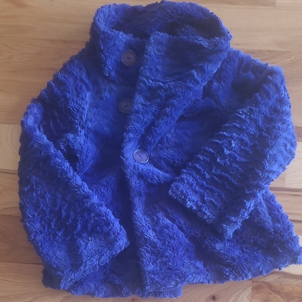 Kids Blue Fleece Jacket